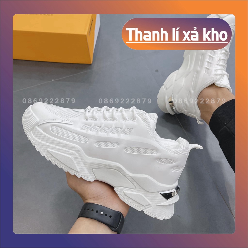 [Ảnh Thật] Giày thể thao nam, Giày sneaker nam độn full trắng CK2025 Thương hiệu RoS GamEr | BigBuy360 - bigbuy360.vn