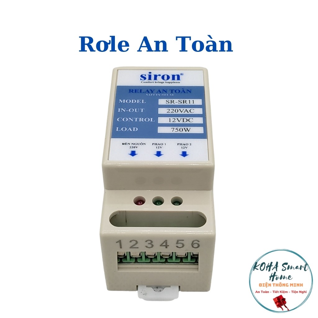 Role an toàn cho phao điện Siron-SR11 máy bơm nước KWS2M - Hàng Chính Hãng