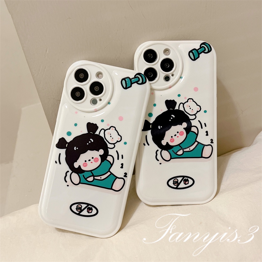 Ốp Điện Thoại Mềm Có Đệm Khí Chống Rơi Cho iPhone 14 13 12 11 Pro Max X XR Xs Max 8 7 6 6s Plus SE 2020