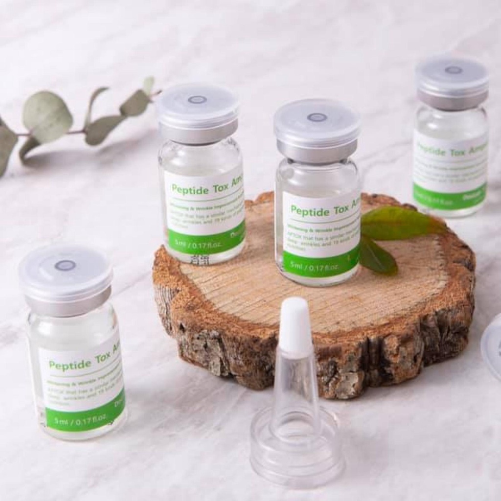 Tinh Chất Xóa Nhăn Mờ Nám Nâng Cơ PDRN Ampoule Và Peptide Tox Ampoule Hãng Doclab Platinum An Nhiên Cosmetic