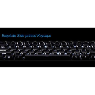 Phím cơ IRock K68MS Cherry MX Blue switch/ White Led/ dây liền