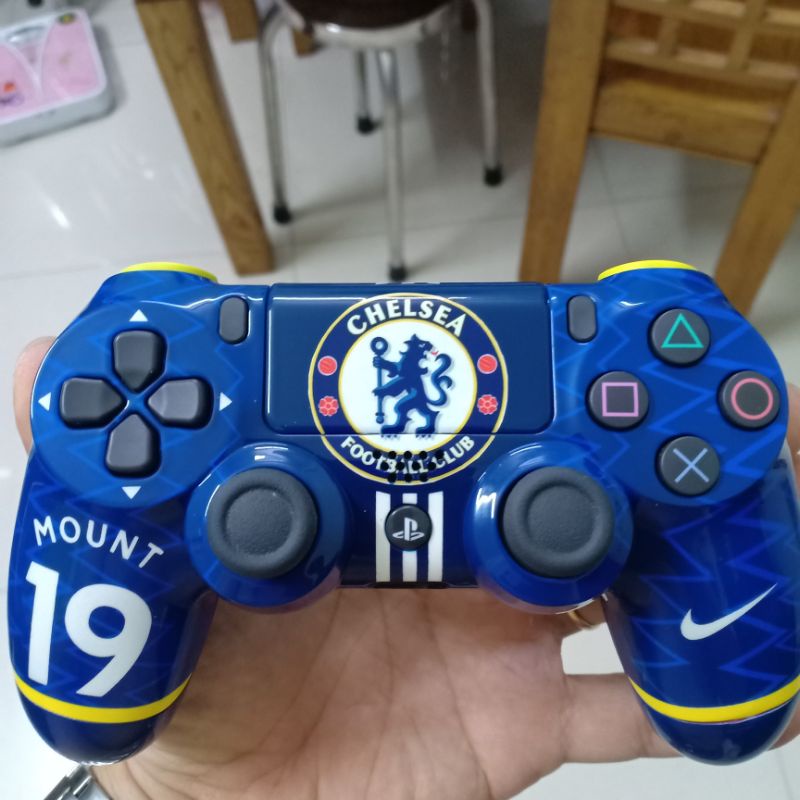 [PS4] Nhận sơn custom tay bấm DS4 mẫu bóng đá #1