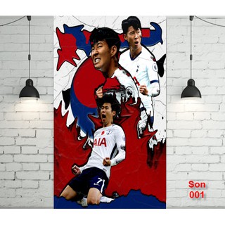 Poster Son Heung Min dán tường 40x60cm giá rẻ chất lượng cực đẹp