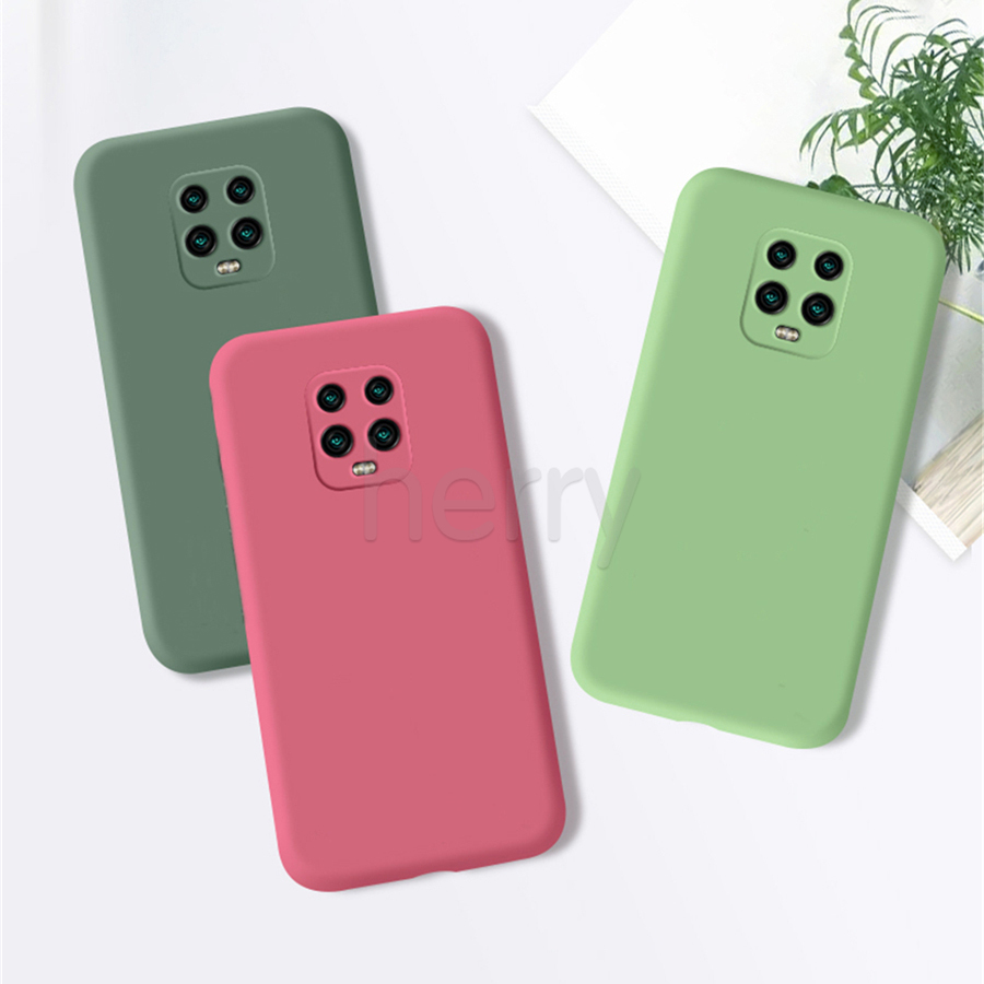 [Màu kẹo] Ốp lưng silicon Với lớp lót mềm và Bảo Vệ Camera vỏ điện thoại Cho Xiaomi Mi Redmi 10T 9T K20 Pro Note 9 9s 8 Pro Max 10 Lite Chống Sock Chống Trầy Chống vết dầu