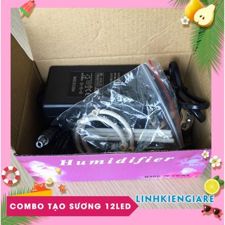 COMBO ĐỘNG CƠ TẠO SƯƠNG 24V 12LED
