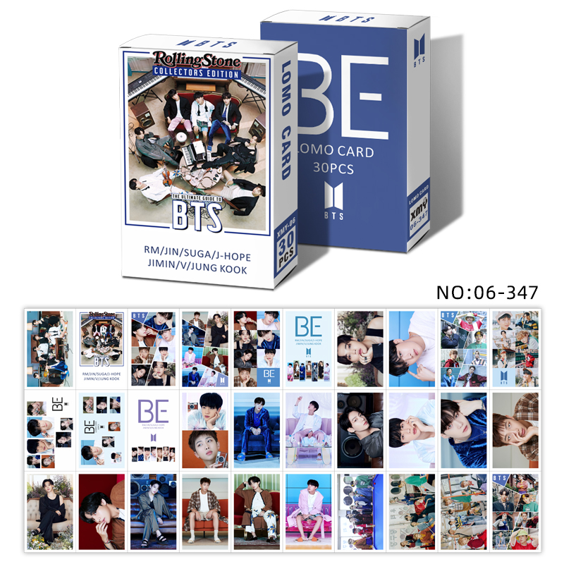 Hộp 30 Ảnh Lomo Card Nhóm Nhạc Bts | BigBuy360 - bigbuy360.vn
