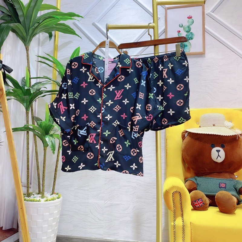 KÈMHÌNHTHẬTBộ Pyjama TNQN hàng cao cấp chuẩn mịn đẹp