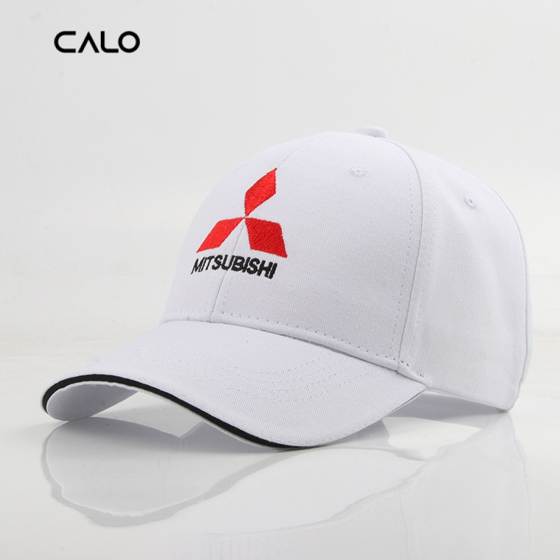 Nón Lưỡi Trai Thêu Logo Mitsubishi Thời Trang Cá Tính 4S