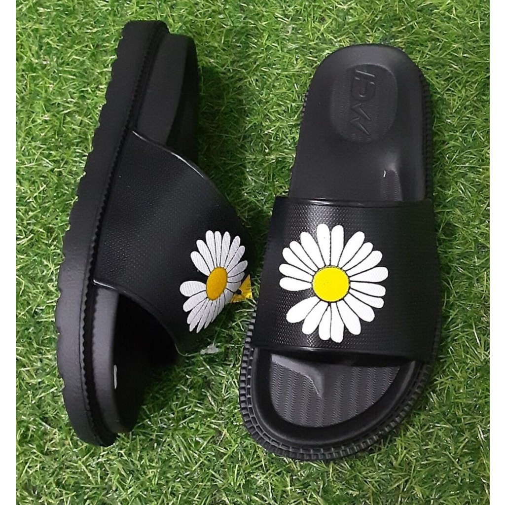 dép quai ngàn nữ,A201 hình bông cúc, chất liệu nhựa, dẻo, mềm, mang êm chân, siêu bền, size từ 35-39.