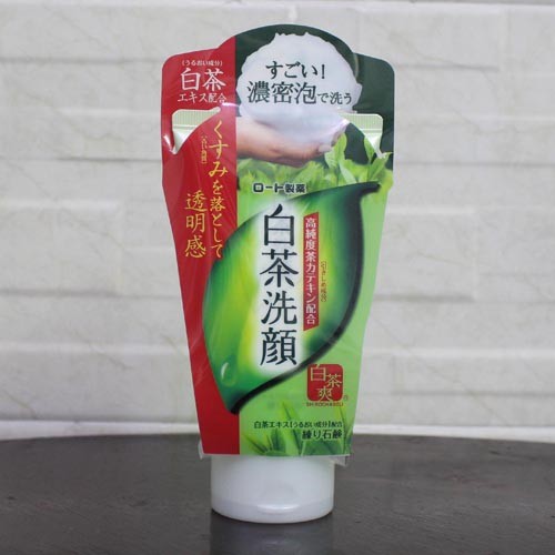 Sữa rửa mặt trà xanh Shirochasou Green Tea Foam Nhật Bản 120gr