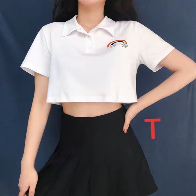 Áo polo crt cầu vồng TTH544