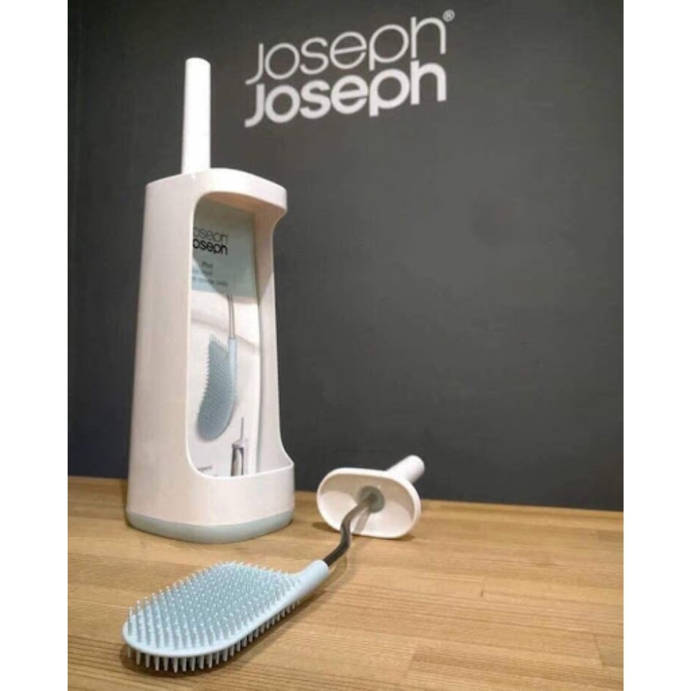 Cọ toilet JOSEPH JOSEPH Silicone - 2 màu Xanh/Xám [Hàng Đức]