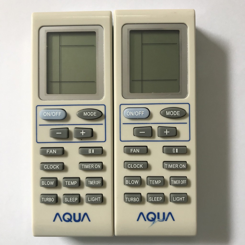 REMOTE MÁY LẠNH  .AQUA MẪU 1 - ĐIỀU KHIỂN ĐIỀU HÒA  .AQUA MẪU 1