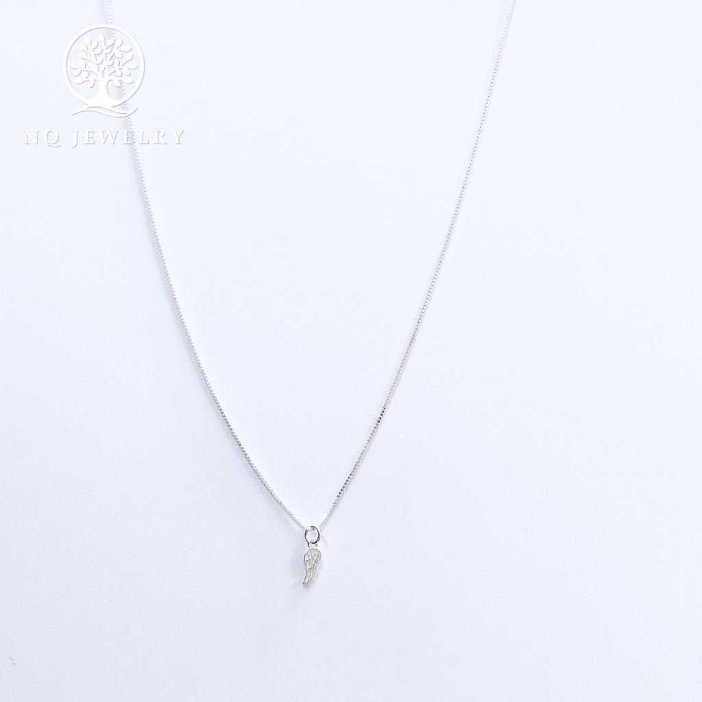 Dây chuyền bạc mặt cánh thiên thần - NQ Jewelry