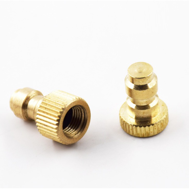 Đầu bịt, van bịt, van kiểm tra áp suất cho bơm cao áp bằng Đồng, ti bơm, van bơm, vòi bơm, ron, giong, roan, doang pkb