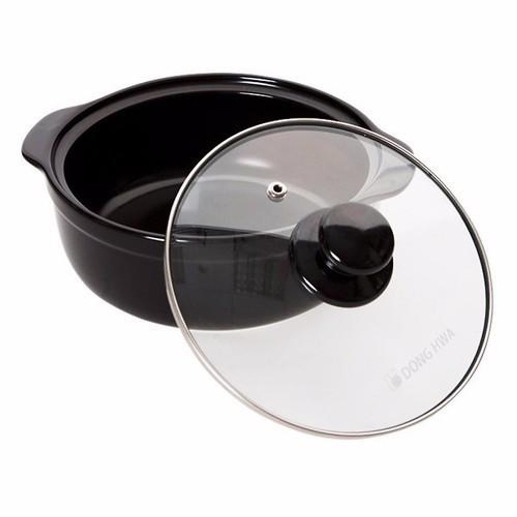 NỒI ĐẤT NẮP KÍNH NHIỀU DUNG TÍCH 250, 600, 1000, 1500, 2000ML- NỒI ĐẤT