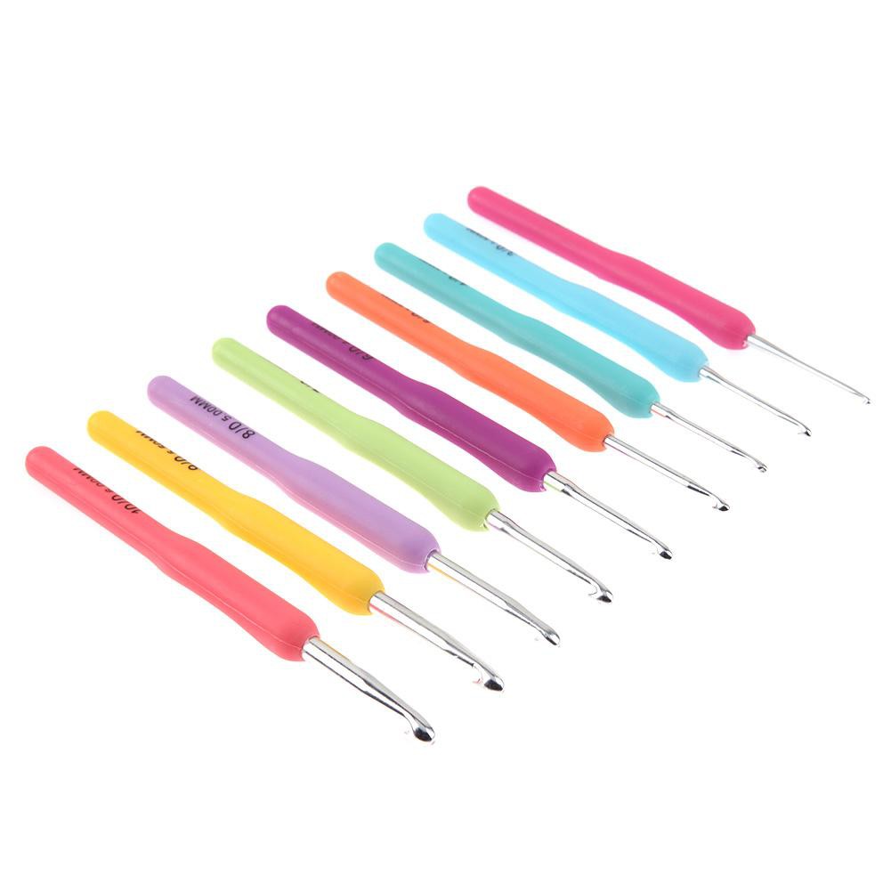 Set 9 dụng cụ hỗ trợ đan len thủ công chuyên dụng