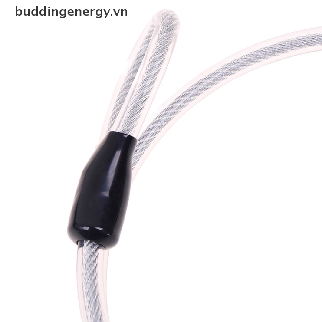 Dây Khóa Xe Đạp Chống Trộm Bằng Thép 10mm 1.2m