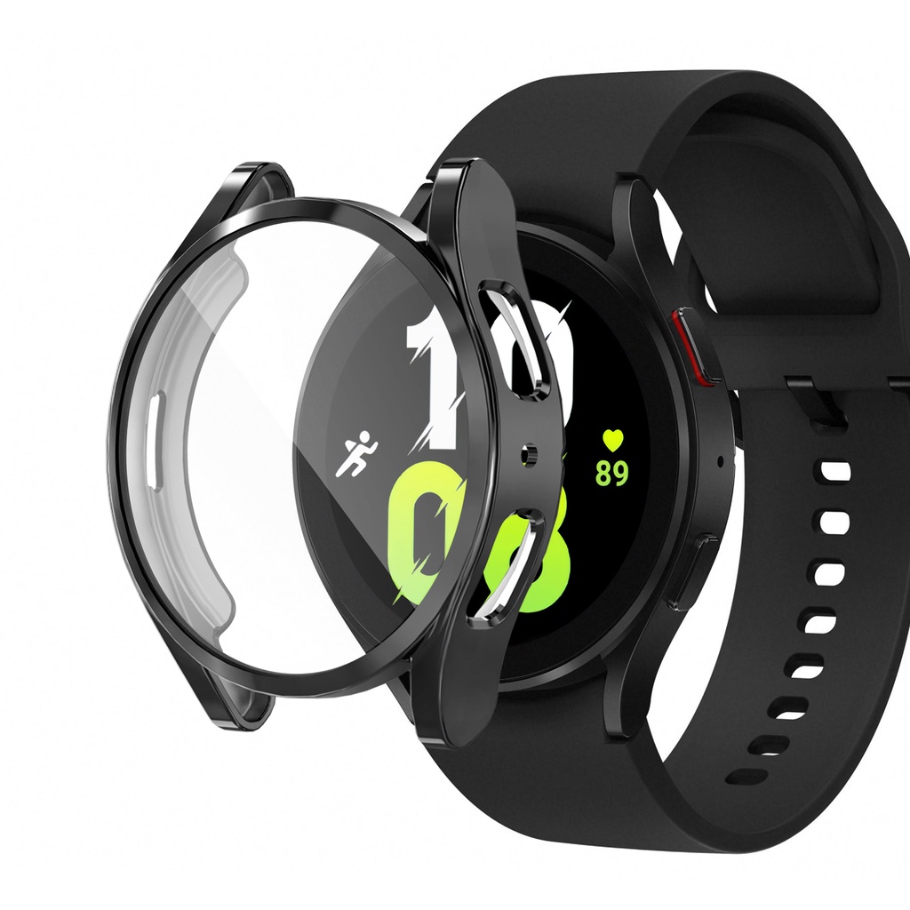 Ốp Bảo Vệ Bằng TPU Mềm Mạ Điện Dành Cho Đồng Hồ Samsung Galaxy watch 5 40mm 44mm watch5 pro 45mm
