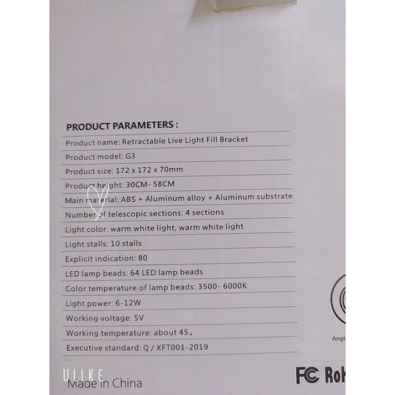 Đèn led hỗ trợ livestream mini gấp gọn | BigBuy360 - bigbuy360.vn