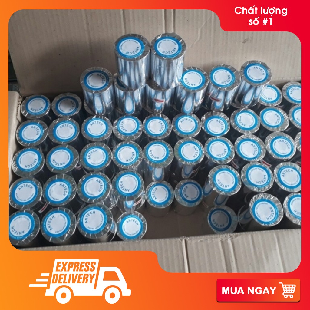Giấy in nhiệt K57, Giấy in hoá đơn K57x38mm