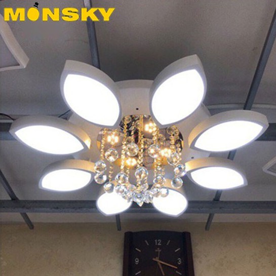 Đèn trần Led MONSKY A6 3 chế độ sáng tiết kiệm năng lượng có điều khiển từ xa tiện dụng