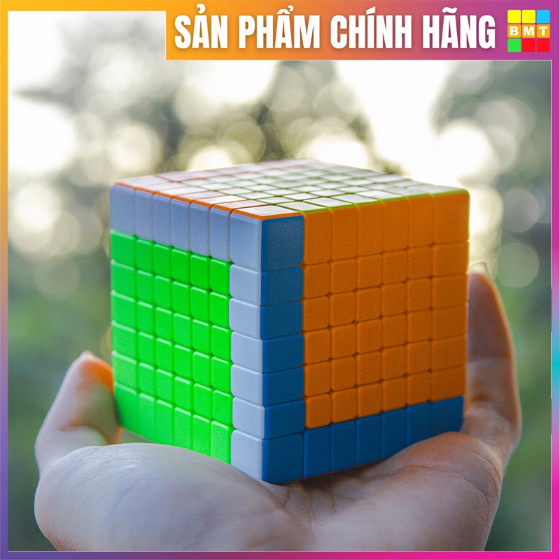 Rubik 7x7 Stickerless MoFangJiaoShi Meilong 7 tầng, Rubik biến thể, RUBIK BMT, đồ chơi thông minh cho bé