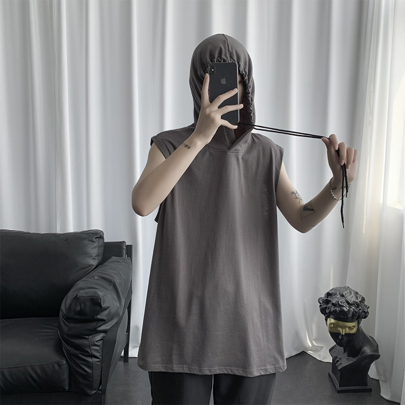 Áo thun sát nách phong cách Hàn Quốc trẻ trung cho nam | BigBuy360 - bigbuy360.vn