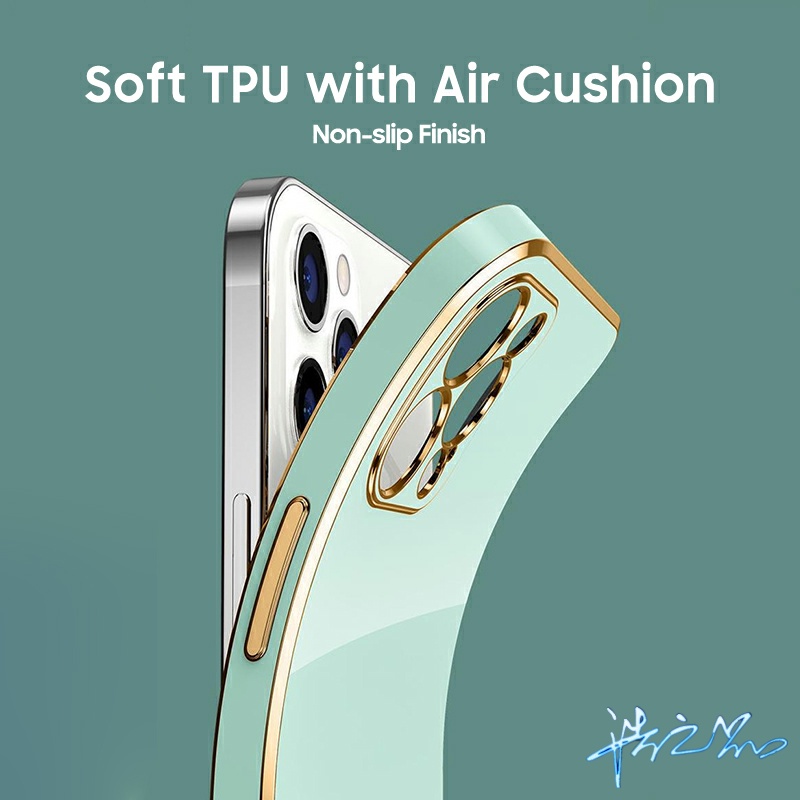 Ốp Điện Thoại Bảo Vệ Camera Dành Cho iPhone 11 12 13 Pro Max 7 Plus 8 Plus 6 6S Plus XR X XS Max