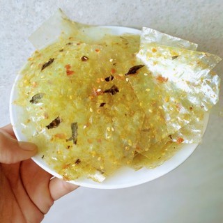 Bánh trán trộn 💚🍈 rong biển, bánh tráng trộn 💚🍈 dứa rong biển siêu ngon.