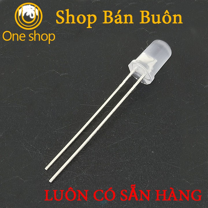 Gói 100 Con Led Đục 5mm