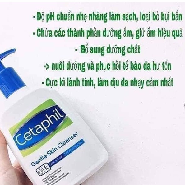 [Cetaphil 591ml Nội Địa Canada] Sữa Rửa Mặt Dịu Nhẹ Cetaphil | BigBuy360 - bigbuy360.vn