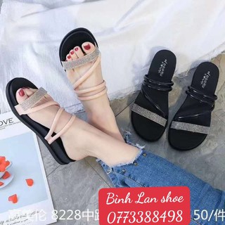 Dép nhựa dẻo đế 2 phân