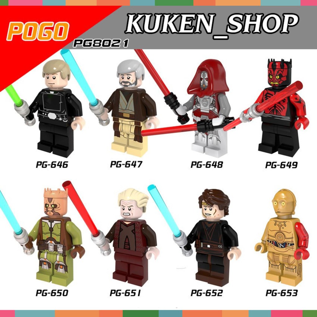Đồ Chơi Minifigures Các Mẫu Nhân Vật Trong Star Wars PG8021 - Mini Cuộc Chiến Giữa Các Vì Sao