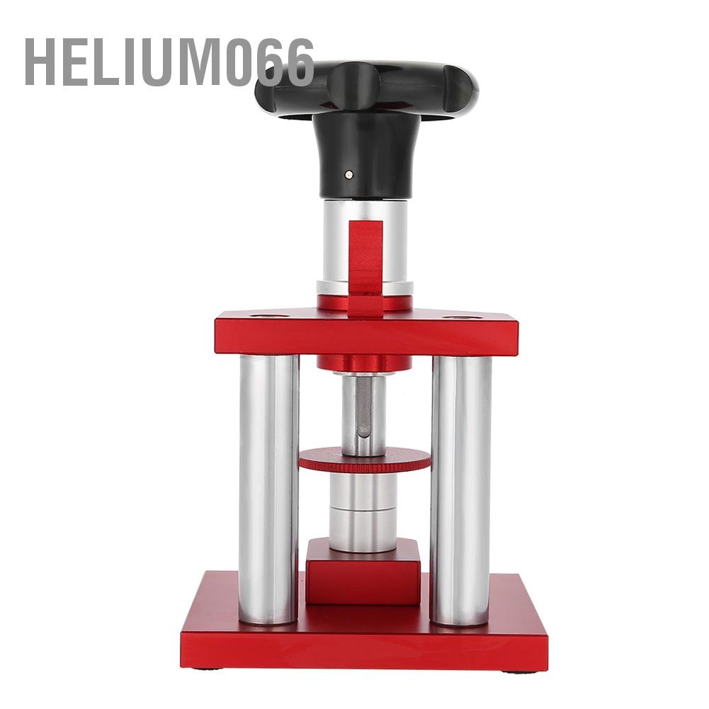 Loại vít Chính xác Bezel mặt sau đồng hồ Pha lê Dụng cụ bấm với 20 lần sửa chữa ép khuôn Helium066