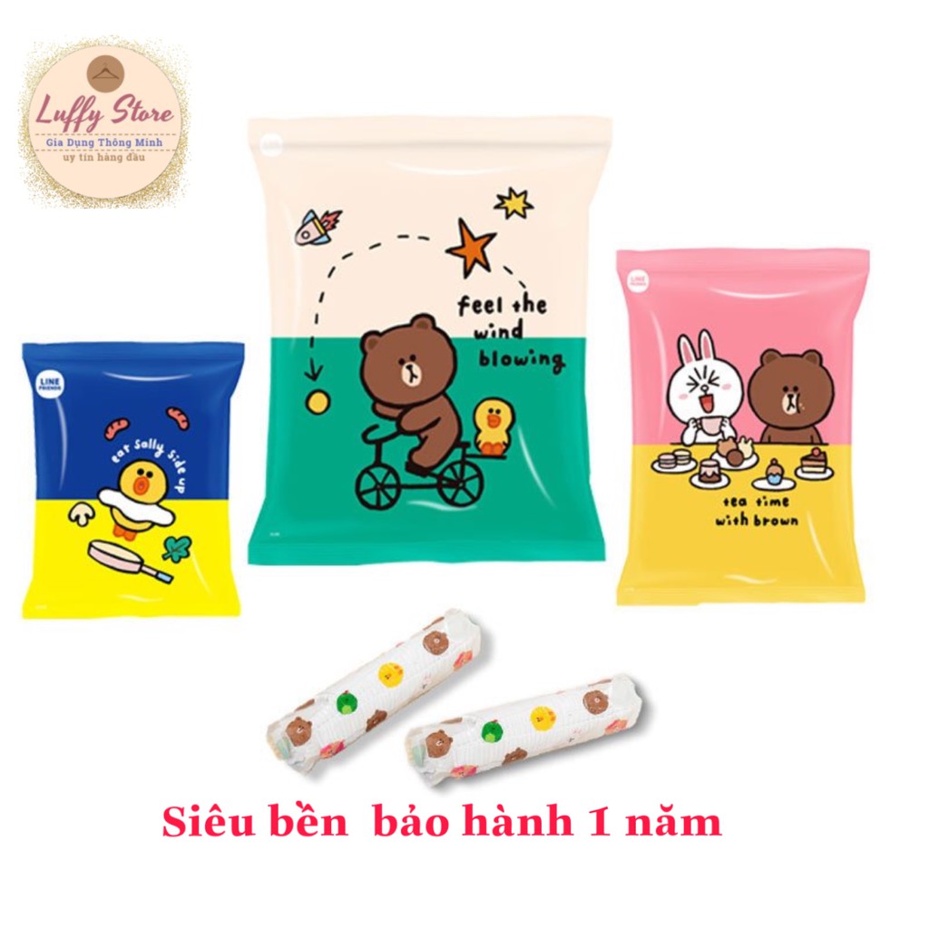 Combo 10 Túi Hút Chân Không Siêu Đáng yêu  Tặng Kèm Bơm Tay tiện ích .Chỉ duy nhất 300 combo giá hấp dẫn