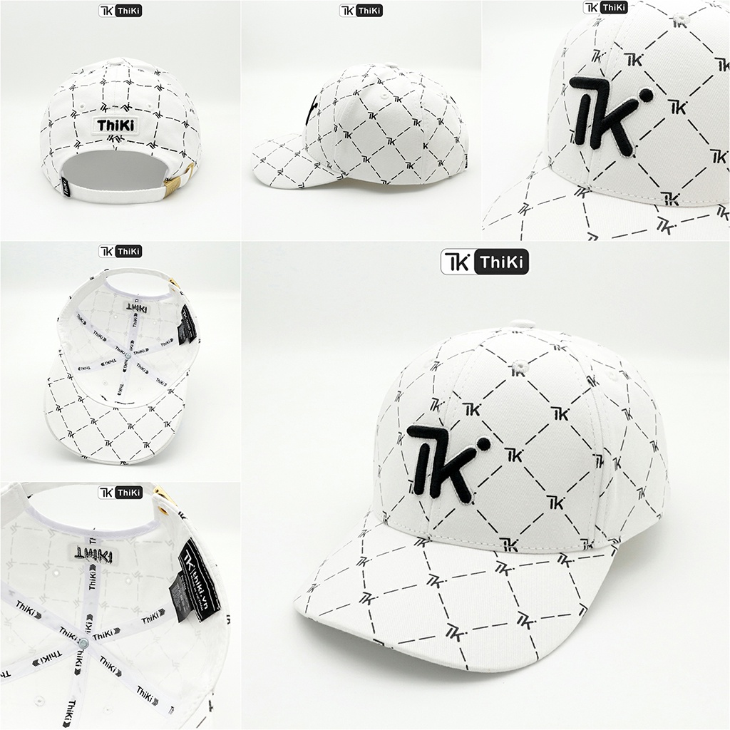 Mũ Nón Lưỡi Trai Monogram THIKI chính hãng