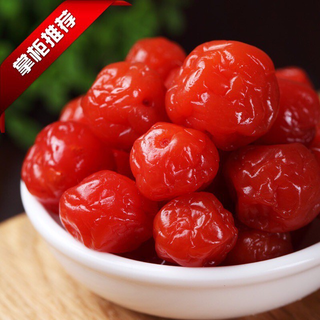 Ô mai cherry Ô mai việt quất 408gMc Food đồ ăn vặt trung quốc