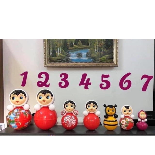 Bộ lật đật Nga 7 món