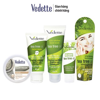 Bộ Sản Phẩm Sạch Sâu Ngừa Mụn Vedette