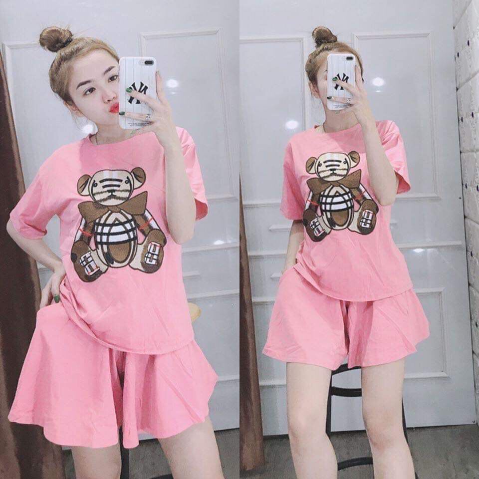 MẪU MỚI SIÊU HOT-SET ĐÙI GIẢ CHÂN VÁY THIÊU HÌNH GẤU DỄ THƯƠNG