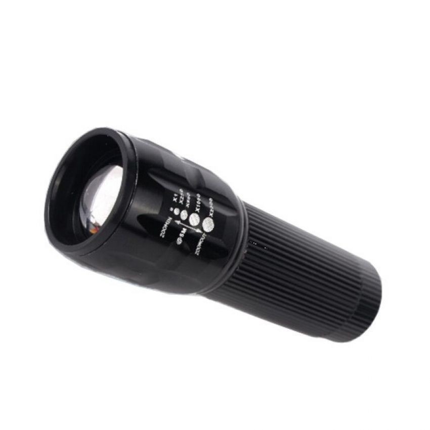Đèn Pin Siêu Sáng Cầm Tay Oso X2000  Bỏ Túi - Vỏ Hợp Kim Chống Nước, Độ Sáng Mạnh Chiếu Xa, 3 Chế Độ
