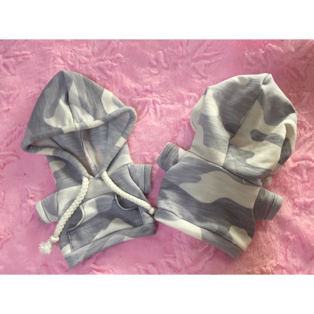 [Oufit Cho Doll] Hoodie xám