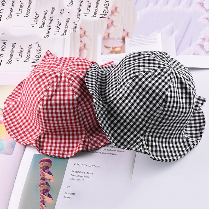 Nón Tai Bèo Bằng Cotton Mềm Thời Trang Xuân Hè Sành Điệu Cho Bé Gái