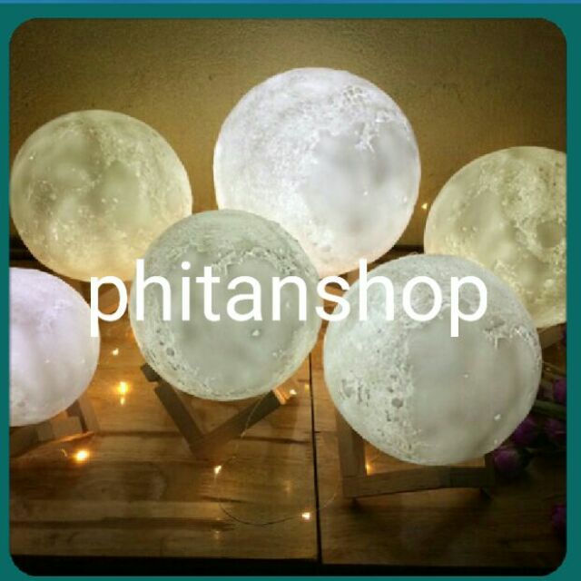 ĐÈN MẶT TRĂNG 3D(ảnh thật 100%)