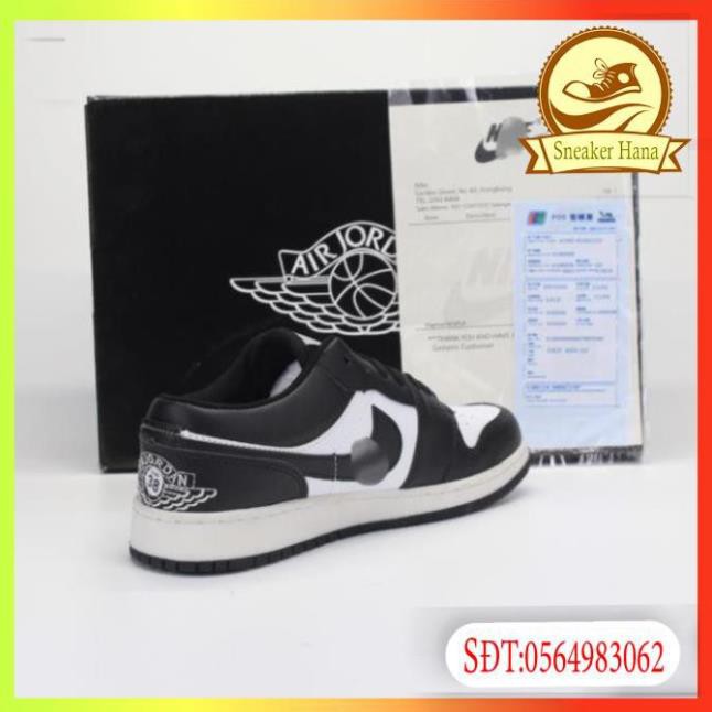 🔥FREE SHIP-HÀNG QUẢNG CHÂU  🔥Giày thể thao sneaker🔥Air Jordan 1 Low JD thấp  đen full  box