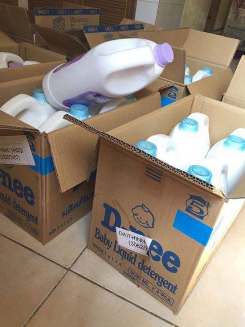(Tem ĐẠI THỊNH) Nước giặt xả dnee