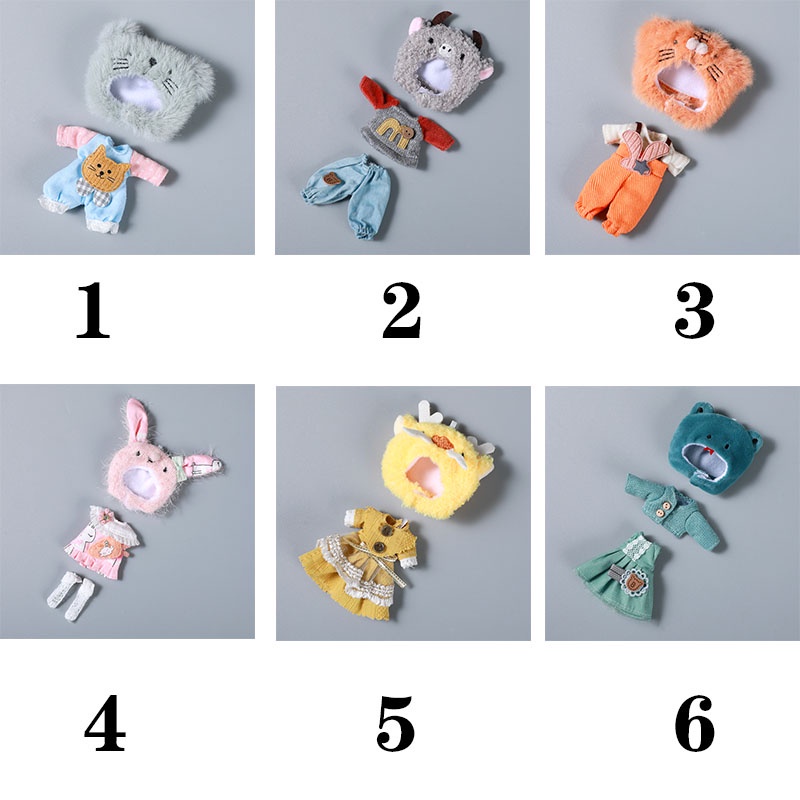 Bộ Quần Áo Búp Bê Ob11 12 Con Phong Cách Trung Hoa Đáng Yêu