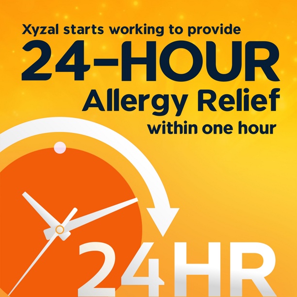 [DATE 4/2024] Xýzal Allergy 24 HR Tablets 35 /80 VIÊN