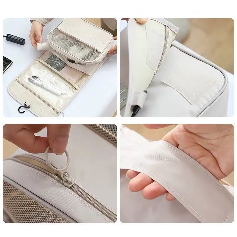 Túi Đựng Đồ Dùng Vệ Sinh Cá Nhân Tiện Lợi Khi Đi Du Lịch/ Cắm Trại